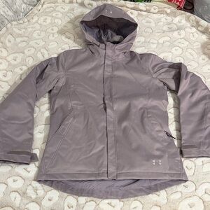 #118 Women's Like New Under Armour Storm Sienna 3-in-1 Jacket purple color small